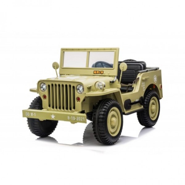 JEEP WILLYS 4X4 12V14Α ΜΠΕΖ LICENSE TΡΕΙΣ ΘΕΣΕΙΣ ΜΕ ΠΛΗΡΕΣ ΕΞΟΠΛΙΣΜΟ